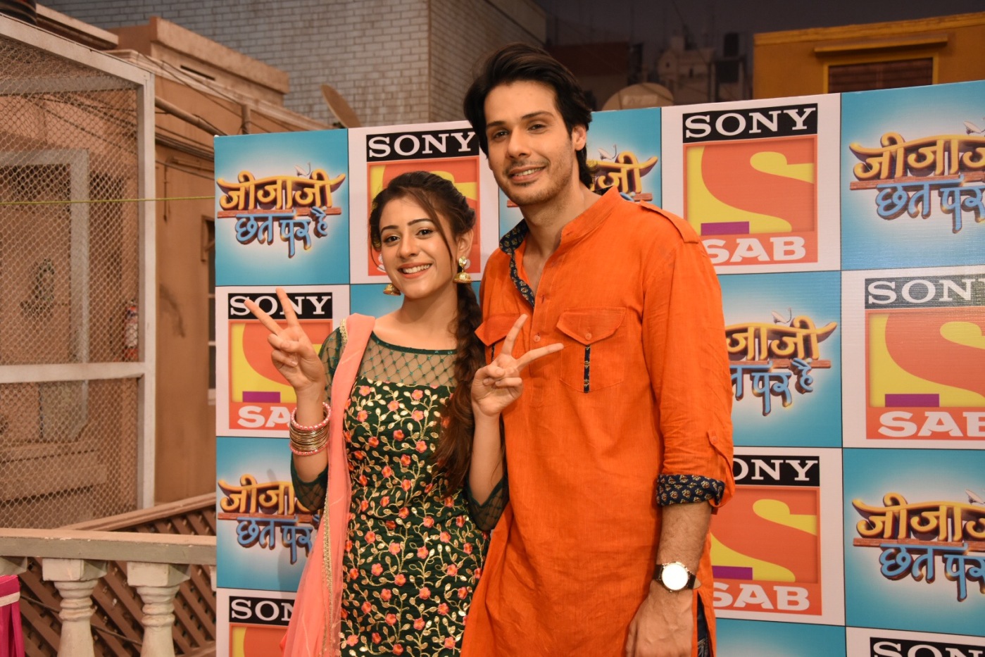 The cast celebrated the completion of 100 episodes with a special Chaat par...